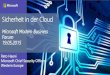 Security and privacy are a top concern for KMUdownload.microsoft.com/download/7/8/9/7896CADB-ADCD-457A... · 2018-10-15 · Security and privacy are a top concern for KMU 2 Managing
