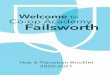 Welcometo Co-op Academy Failsworth · 2020-04-06 · Year 6 Transition Booklet 2020-2021. A Guide to Co-op Academy Failsworth Year 6 Transition At Co-op Academy Failsworth, we are