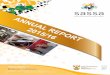Toll free: 0800 60 10 11  · 12 Annual Report 2015/16 This year marks a major milestone in the South African Social Security Agency’s (SASSA) history- the celebration of ten years
