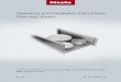 Operating and Installation Instructions Warming drawer · The maximum load capacity of the telescopic drawer rails is 55 lbs (25 kg). If you overload the drawer or lean/stand on it