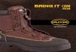 Safety Features...leather Waterproof footwear Tectuff toe and heel guard SAFETYcell protection Specialty Features cut at green line Oliver footwear stands for quality, comfort and
