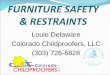 Furniture Safety & Restraintsiafcs.org/docs/Docs_2010_Furniture.pdf · Furniture Restraints Installation: Tips & Tools – Suggested Length Of Walls Screws – Too Shallow – Run