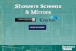 Showers Screens & Shower Screens Highgrove Glass Solutions range of frameless shower screens are made