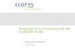 Modelling ILUC of biofuels with the GLOBIOM model · GLOBIOM-EU version World non EU EU Economic markets 25 regions 28 Member States Land cover Global Land Cover 2000 CORINE Land
