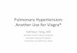 Pulmonary Hypertension: Another Use for Viagra 20… · Pulmonary hypertension Pressure overload Adaptive RV hypertrophy Maladaptive RV hypertrophy & fibrosis RV dilation & systolic