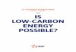 #1 - Is Low-Carbon energy possible? - EDF · 2019-08-05 · Podcast Addict, Google Podcasts and many more, including edf.fr. Is low-carbon energy possible? Marie-Claire Aoun, an expert