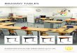 Heavy Duty Multi-Purpose Tables - Global Industrial€¦ · Heavy duty Brawny Tables are ideal for use in training rooms, classrooms, as workstations, or as general purpose tables