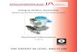 Integral Orifice Assembly The integral orifice assembly is available with 6 different orifice sizes