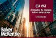 EU VAT...Pros and cons reverse charge 15 Action Plan on VAT Mitigation of risk to get unknowingly involved in VAT fraud Cash-flow advantages - potentially significant VAT compliance