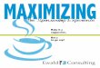 MAXIMIZING · 2018-04-04 · MAXIMIZING the Sponsorship Experience Make it a cappuccino; Not a to-go cup! 2 ... sponsors through a little research and concentrated effort. It is important