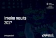 Interim results 2017 - playtech-ir.production.investis.com/media/Files/P/Playtech... · Operational marketing costs 20.5 12% 16.4 10% -20% Admin and office costs 16.8 9% 15.9 9% -5%