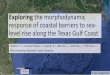 Exploring the morphodynamic response of coastal barriers ... · Exploring the morphodynamic response of coastal barriers to sea-level rise along the Texas Gulf Coast Swanson, T. 1,