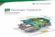 Geomagic Control X Release Notes - Amazon S3...Probing Workflows New Probing Workflows accelerate the inspection process when using portable CMM devices. Large assemblies, heavy equipment