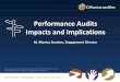 To change the icon on this Performance Audits Impacts and ...€¦ · To change the icon on this slide: • Go to View / Slide Master • Right click on the icon, select Change picture…