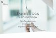 Bioplastics today an overview - Plastindustrien · Bioplastic applications and market Challenges and barriers. Board of representatives Board of trustees Danish Technological Institute