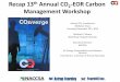 Recap 13th Annual CO2-EOR Carbon Management Workshop · 12/1/2015  · 2:10-2:30 Global CCUS Developments. Neil Wildgust Principal Manager - Global CCS Institute w.w.v.globalccsinstitute.com