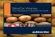 StorOx Works - EnviroSelects LLC · 2012-08-17 · Apply StorOx directly on the media surfaces of evaporative cooler pads to help reduce biofilm contamination. StorOx may also be