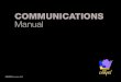 COMMUNICATIONS Manual - Church Marketing Sucks · communications manual [ 1 ] page 2 introduction 3 the chapel brand 4 communications process 5 csr form (communications service request)