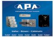 Safes - Boxes - Cabinets · PDF file Fire Proof File Cabinets 3 Data Media Safes 4 Fire Resistant Home/Office Safes 5 Fire & Burglary Safes 8 Fire & Burglary Vault (UL Rated) 14 Steel
