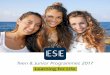Teen & Junior Programmes 2017 · Teen & Junior Programmes 2017 Whether your child is 8 or 15 years old, it is natural for you to worry about ... age and level of english. Lessons