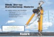 Web Strap Ratcheting Hoists - Royal Electric Supply Companyroyalelectric.com/wp-content/uploads/2017/08/Klein-Tools-Web-Strap... · Hot Rings for Hotstick Compatibility ... Cat. No