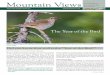 Mountain Views In This Issue - Conserving Rural and …...habitats throughout birds’ ranges along the Atlantic Flyway. Stowe is a world-class destination – for birds as well as