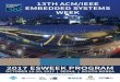 2017 ESWEEK PROGRAM · 3 WELCOME TO ESWEEK 2017 Welcome to ESWEEK 2017 in Seoul! Embedded Systems Week (ESWEEK) is the premier event covering all aspects of embedded systems and software