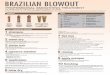 PROFESSIONAL SMOOTHING TREATMENT SUMMARY ......In order to yield a perfect result every time, BRAZILIAN BLOWOUT stylists should always follow the manufacturer instructions and pay