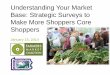Understanding Your Market Base: Strategic Surveys to Make ...farmersmarketcoalition.org/wp-content/uploads/2014/... · Understanding Your Market Base: Strategic Surveys to ... An