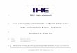 IHE Foundations Exam Syllabus · 125 2.5.3 E_Depl-03 Understand large-scale deployment testing strategies with Projectathons and deployed systems on-boarding (L1)..... 36 2.5.4 E_