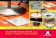 Non-metallic Metal Covers - FLBC101RK 13820 Non-metallic concrete box, plugs Non-Metallic Gray plastic