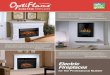 Electric Fireplaces - windowsandmore.com · spec your electric for ease of installation and cost benefits.” Adera Development Corporation “We have used Dimplex products in luxury