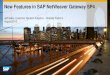 New Features in SAP NetWeaver Gateway SP4 · CRM PLM SAP Business Suite Browser Based Applications Mobile Devices Enterprise Software Consumer Devices Cloud SAP NetWeaver Gateway