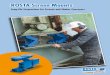 ROSTA Screen Mounts - Entatek · elastic suspensions for all types of screening machines and shaker conveyors AK-universal joint AB-screen mount Vibration absorbing mounts for circular-