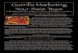 Guerilla Marketing Your Swim Teamcompetitiveswimmer.com/Swim_Teaching_Platform_Pricing_files/20… · There’s Guerilla Marketing On-line, Guerilla Marketing Excellence, etc. Of