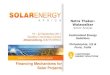 Financing Mechanisms for Solar Projects · Aundh - Hinjewadi Link Rd, Wakad Pune, Maharashtra 411057 India Phone: 91-20-32407682 info@ces-ltd.com Customized Energy Solutions India