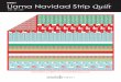 MINKY Llama Navidad Strip Quilt - Michael Miller Fabrics...Llama Navidad Strip Quilt 58” x 58” Yardages based on fabric 58”-60” wide. Fabric A SMP7385-Green Felicia-Green 1/3