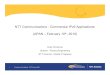 NTT Communications - Commercial IPv6 Applications: (APAN ... APAN… · IPv6 and advanced security technologies European Commission invites NTT America to speak at European IPv6 Day