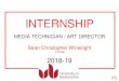 INTERNSHIP · P3 On the 11th October 2018; I received an elaborative and enticing email on the topic of a media internship by Maria Wiener (Course Coordinator of the MA Screen Performance