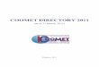 (as of 31 March, 2011) · Metrology Infrastructures of COOMET Member Countries 167 Additional Information COOMET Publications 202 COOMET Committee ... The official languages for the