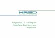 Project EVO – Training for Suppliers, Engineers and Inspectors · The workflow shown is initiated by Contractors, who will submit invoices to Inspectors for Review. The Inspector