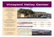 Vineyard Valley Center - LoopNet...Vineyard Valley is an established retail center with a successful history. Its premium location at Fontana’s best commercial intersection provides