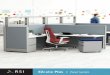 RSI EZcube Plus Panel System - RSI Systems Furniture · put it into a versatile furniture system that would help accommodate the different ways people work. • 3 1/4” Thick panel