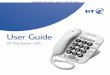 Standard style 140x148 - shop.bt.com · BT Big Button 100 – Issue 2 – Edition 1 – 10.02.06 – 6361 Large buttons for easy dialling. Handsfree – make and receive calls using