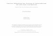 Factors Affecting the Pricing of International Oil and …Factors Affecting the Pricing of International Oil and Gas Companies Study of the Top 100 Stock Listed Companies Arne Danielsen