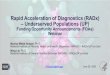 Rapid Acceleration of Diagnostics (RADx) –Underserved … · Rapid Acceleration of Diagnostics (RADx) –Underserved Populations (UP) Funding Opportunity Announcements (FOAs) Webinar