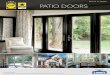 FREE PATIO DOORS · 2019-04-06 · Why choose a patio door from Pella? WOOD CLAD PATIO DOORS FIBERGLASS PATIO DOORS More unique style choices to personalize your home. Designer Series®