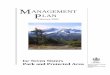 M ANAGEMENT P LAN - British Columbia · Management plans guide protection of ecological integrity, protection of cultural values and provision of appropriate recreational opportunities