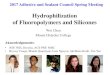 Hydrophilization of Fluoropolymers and Siliconesmedia.mycrowdwisdom.com.s3.amazonaws.com/asc/2017 Annual C… · Hydrophilization of Fluoropolymers and Silicones Wei Chen Mount Holyoke