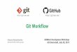 Git Workflow - GSI · Git Workflow Alexey Rybalchenko (GSI Darmstadt, FairRoot group) R3BRoot Development Workshop GSI Darmstadt, July 28, 2015 ... Potential merge conflicts have
